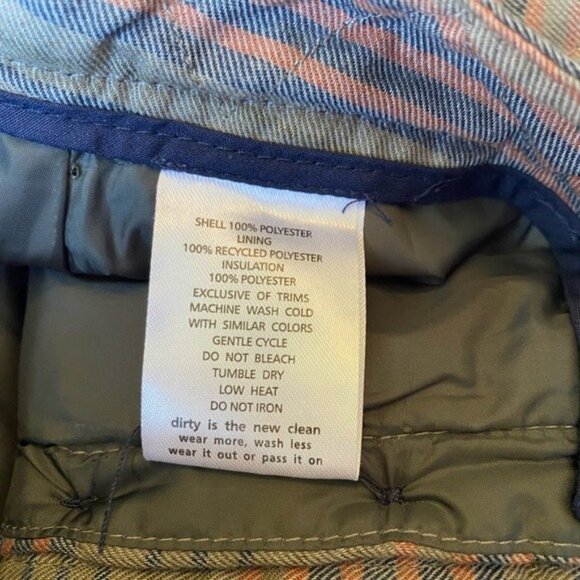 Horny Toad Neutral Tones Quilted Striped Women's Casual Mini Skirt Size 6 - Picture 8 of 8